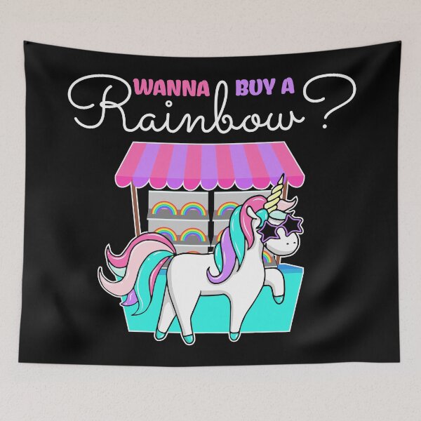 Item preview, Wanna Buy A Rainbow? Unicorn dealer designed and sold by anziehend.