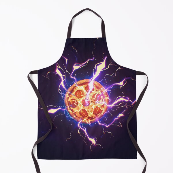 Item preview, Electric Lightning Charged Pizza Burst designed and sold by Christian Weiss.