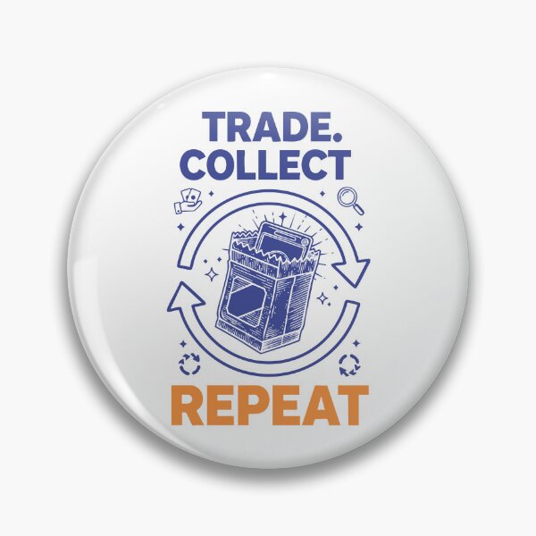 Item preview, Trade Collect Repeat Trading Card Collector designed and sold by LuminOrb.