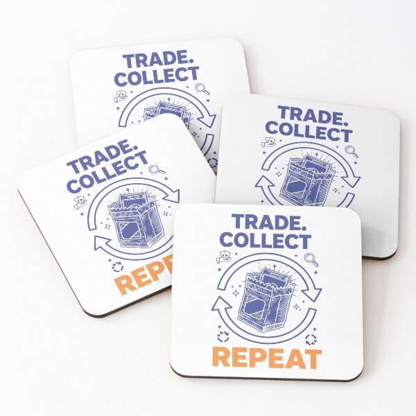 Item preview, Trade Collect Repeat Trading Card Collector designed and sold by LuminOrb.