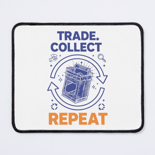 Item preview, Trade Collect Repeat Trading Card Collector designed and sold by LuminOrb.