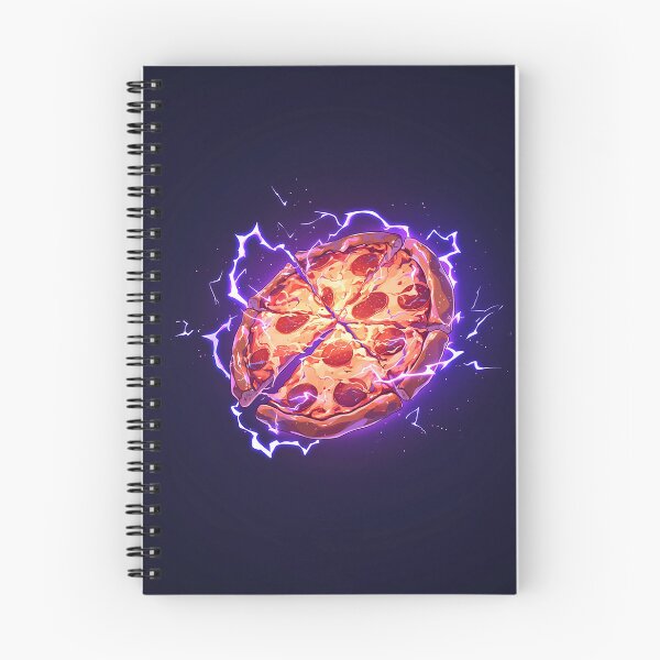 Item preview, Neon Shockwave Pepperoni Pizza designed and sold by Christian Weiss.