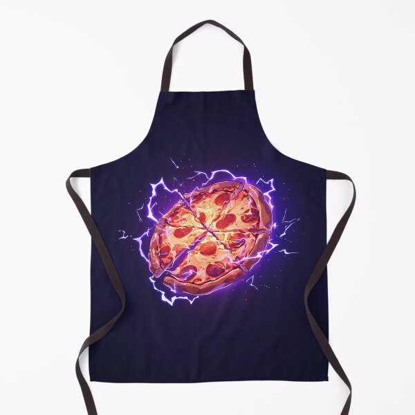Item preview, Neon Shockwave Pepperoni Pizza designed and sold by Christian Weiss.