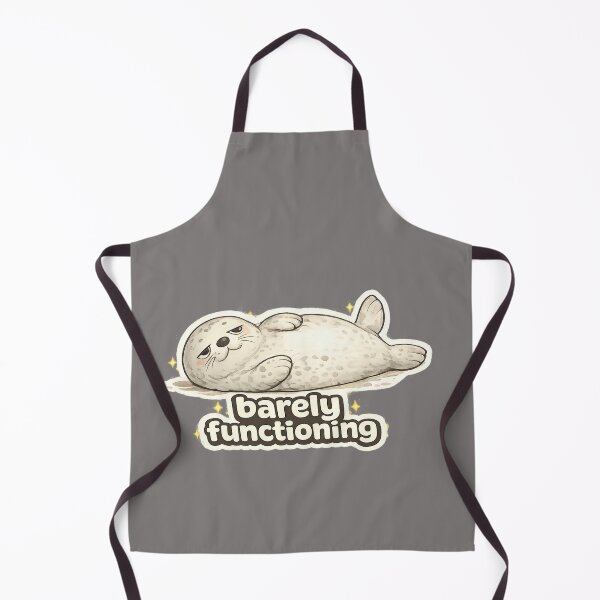 Item preview, Barely Functioning Seal – Cute Low Energy Mood Animal Design designed and sold by BabyStark.