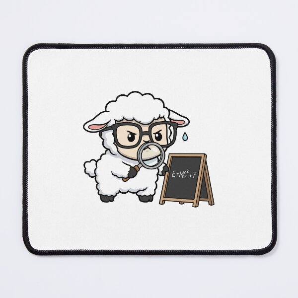 Item preview, Genius Scientist Sheep Solving Physics designed and sold by mkilpt.