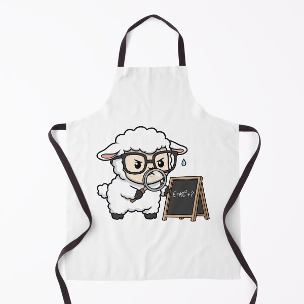 Item preview, Genius Scientist Sheep Solving Physics designed and sold by mkilpt.