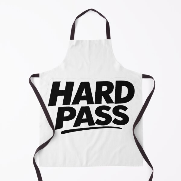 Item preview, Hard Pass Sticker – Minimal Sarcastic Quote designed and sold by Talkdesign.
