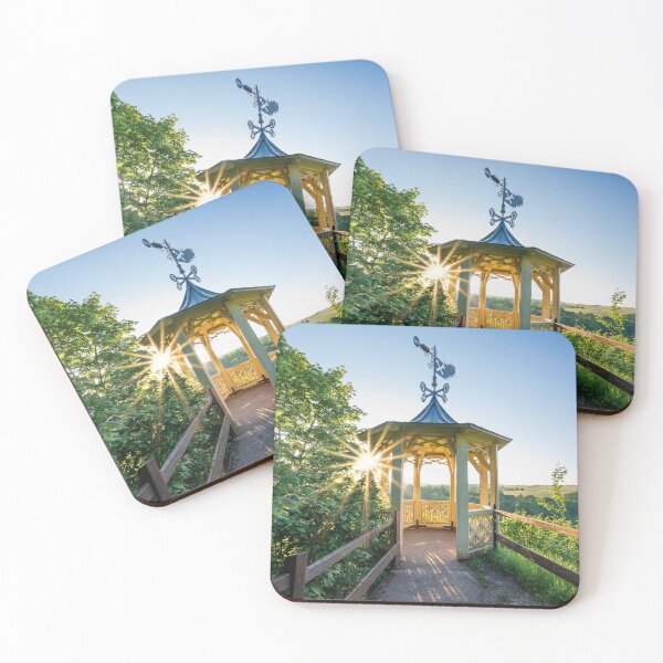Item preview, Pavillon Hoher Kleef in Harz, Germany at sunset designed and sold by Michael Abid.
