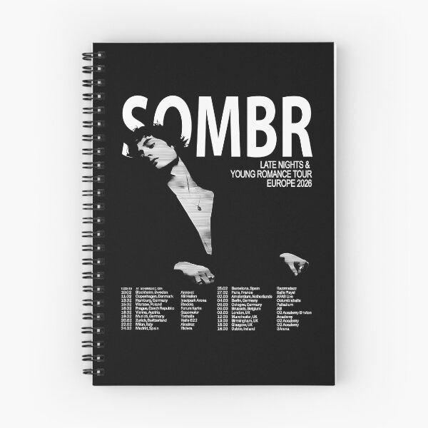 Item preview, Sombr Europe Tour 2026 designed and sold by Yebulla.