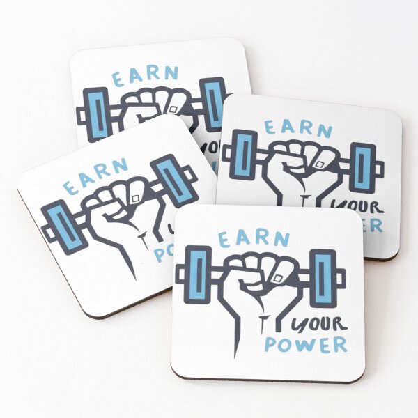 Item preview, Earn Your Power Gym Shirt – Fitness Gift for Lifters designed and sold by IronVersDesign.