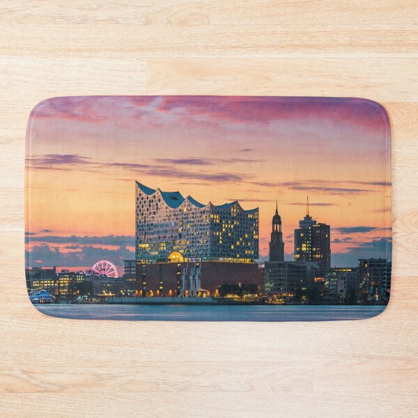 Item preview, Elbphilharmonie and Michel in Hamburg, Germany designed and sold by Michael Abid.
