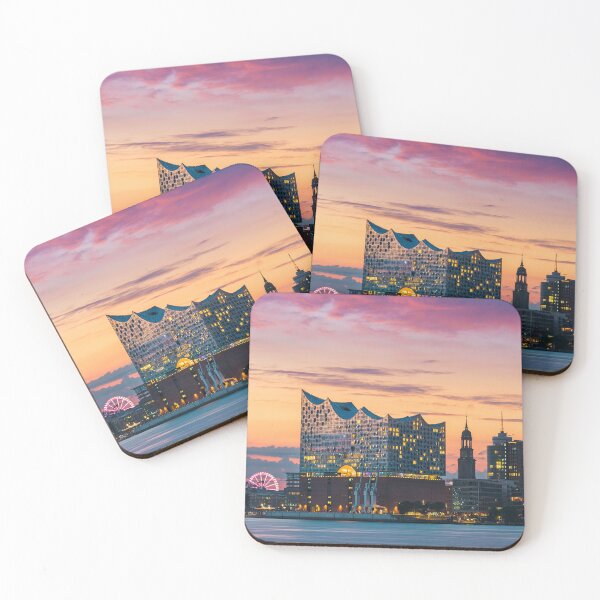 Item preview, Elbphilharmonie and Michel in Hamburg, Germany designed and sold by Michael Abid.