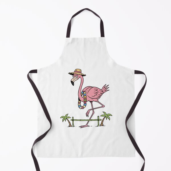 Item preview, Grumpy Flamingo on Tropical Vacation designed and sold by mkilpt.