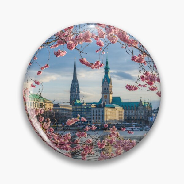 Item preview, Cherry blossoms in Hamburg, Germany designed and sold by Michael Abid.