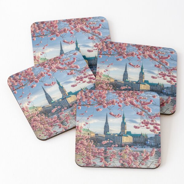 Item preview, Cherry blossoms in Hamburg, Germany designed and sold by Michael Abid.