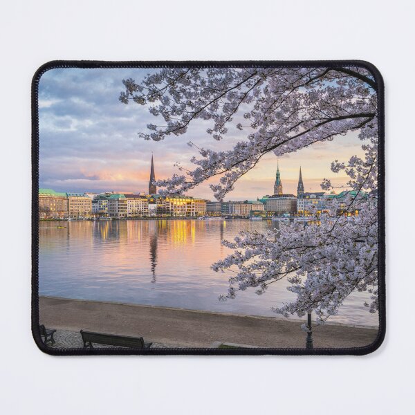 Item preview, Cherry blossoms in Hamburg, Germany designed and sold by Michael Abid.