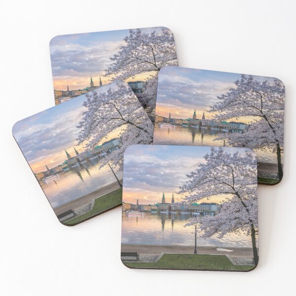 Item preview, Cherry blossoms in Hamburg, Germany designed and sold by Michael Abid.