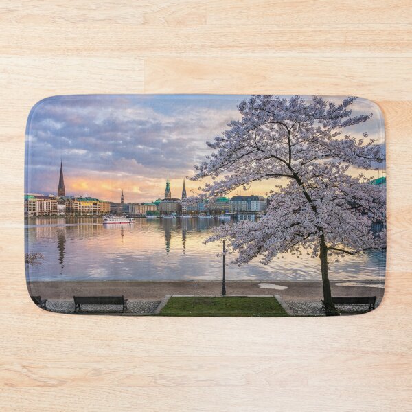 Item preview, Cherry blossoms in Hamburg, Germany designed and sold by Michael Abid.