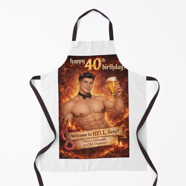 Item preview, Happy 40th Birthday Welcome to Hell Sexy Devil designed and sold by Aryabek.