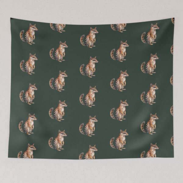 Item preview, Cute Numbat Illustration - Western Australia Banded Anteater Wildlife Art designed and sold by Wennebabs.
