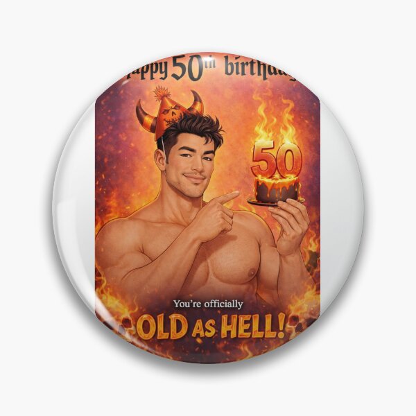Item preview, Happy 50th Birthday Old as Hell Funny 50th designed and sold by Aryabek.