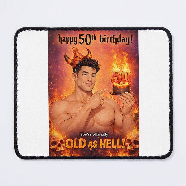 Item preview, Happy 50th Birthday Old as Hell Funny 50th designed and sold by Aryabek.