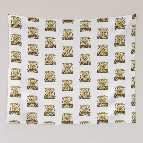 Item preview, Life Revolves Around Fetch Golden Retriever Gift designed and sold by WildVista.