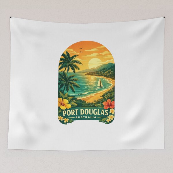 Item preview, Port Douglas Australia Tropical Sunset Travel designed and sold by Aryabek.