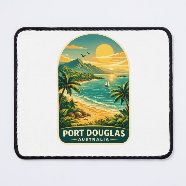 Item preview, Port Douglas Queensland Australia Four Mile Beach Coral Sea Daintree Rainforest Great Barrier Reef Sunset designed and sold by Aryabek.