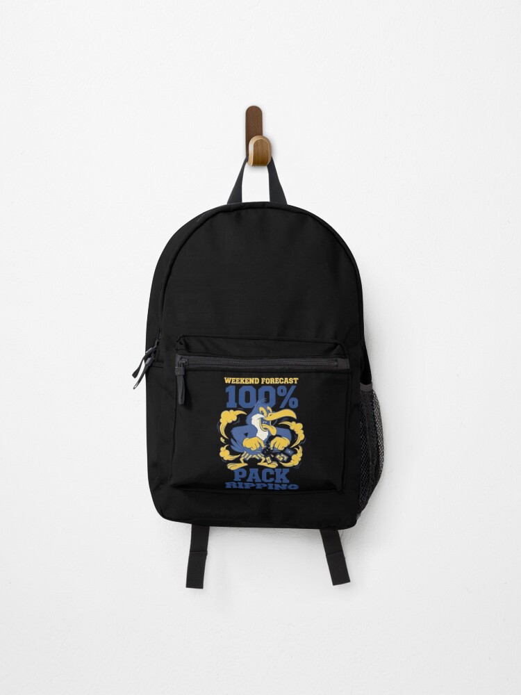 Thumbnail 1 of 3, Backpack, Weekend Forecast Pack Ripping Card Collector designed and sold by LuminOrb.