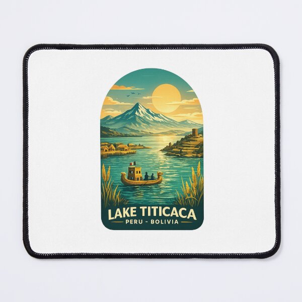 Item preview, Lake Titicaca Peru Bolivia Andes Mountains Uros Islands Isla del Sol Puno Copacabana designed and sold by Aryabek.