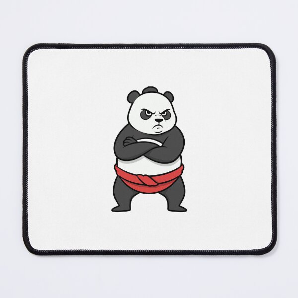 Item preview, Angry Panda Sumo Wrestler Crossing Arms designed and sold by mkilpt.