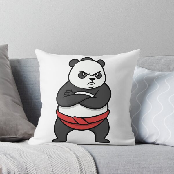 Item preview, Angry Panda Sumo Wrestler Crossing Arms designed and sold by mkilpt.