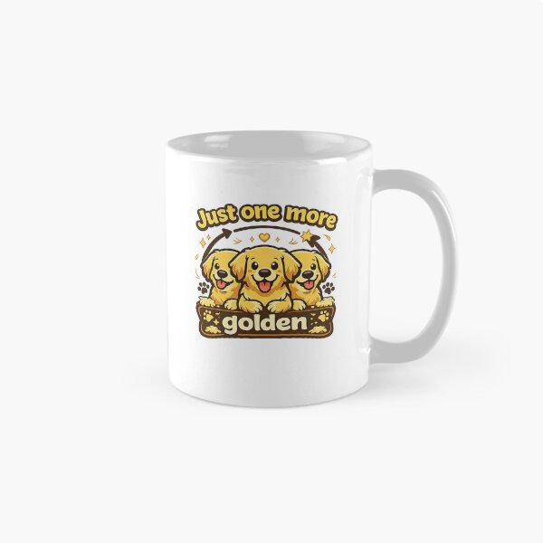 Item preview, Just One More Golden Golden Retriever Gift designed and sold by WildVista.