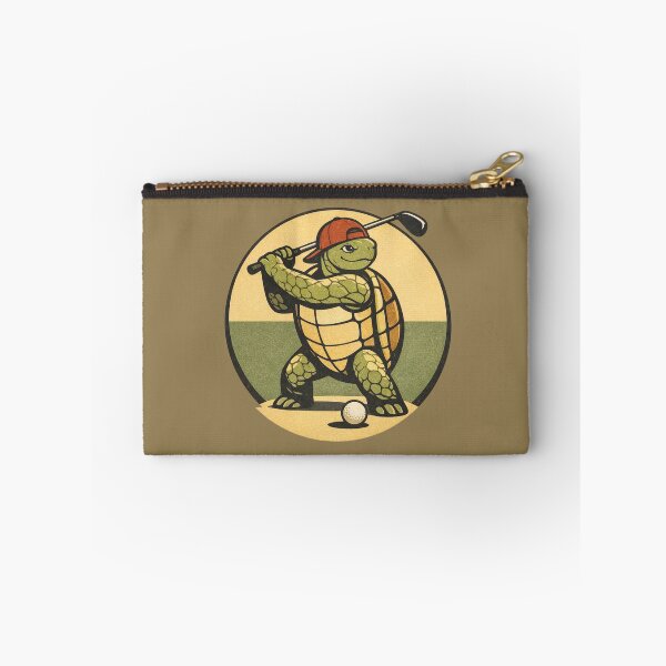 Item preview, Funny Golf Turtle Swing – Active Summer Vibes designed and sold by SilentPowerArt.