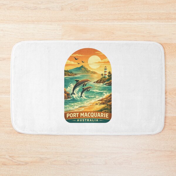 Item preview, Port Macquarie New South Wales Australia Tacking Point Lighthouse Pacific Ocean Dolphin Coast designed and sold by Aryabek.