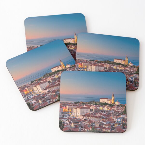 Item preview, Skyline of Piran, Slovenia designed and sold by Michael Abid.
