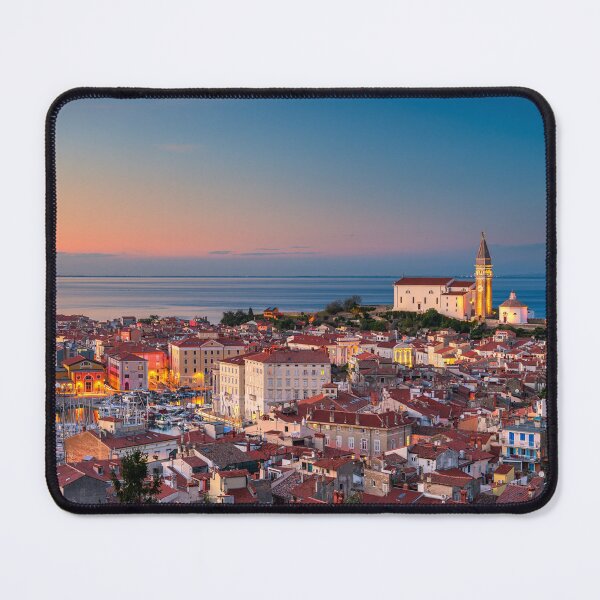 Item preview, Skyline of Piran, Slovenia designed and sold by Michael Abid.