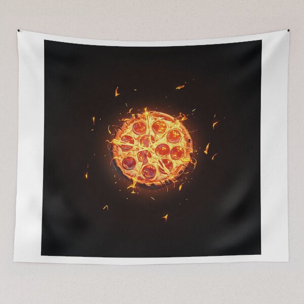 Item preview, Blazing Magma Crack Pizza designed and sold by Christian Weiss.