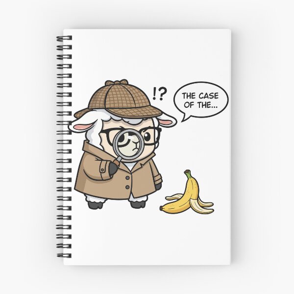 Item preview, Sherlock Sheep Detective Banana Case designed and sold by mkilpt.