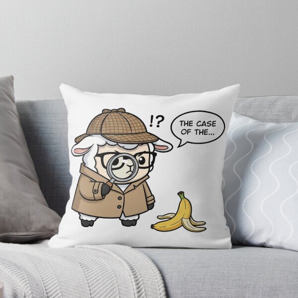 Item preview, Sherlock Sheep Detective Banana Case designed and sold by mkilpt.