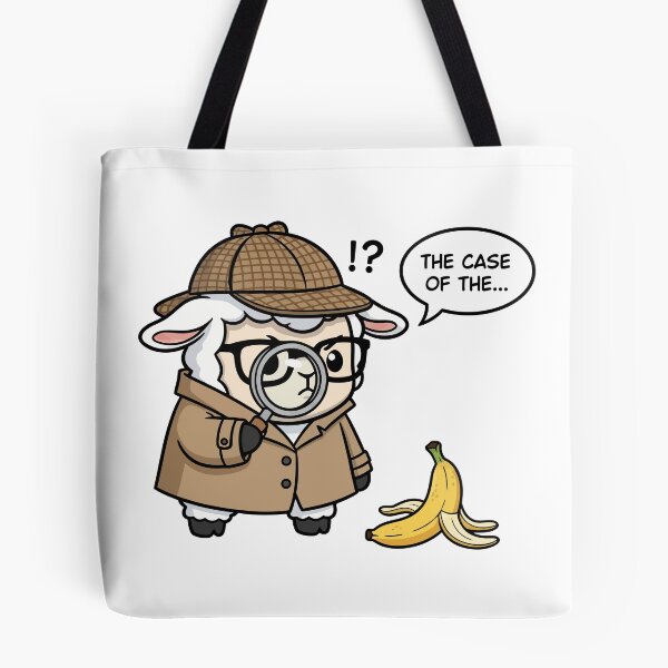 Item preview, Sherlock Sheep Detective Banana Case designed and sold by mkilpt.