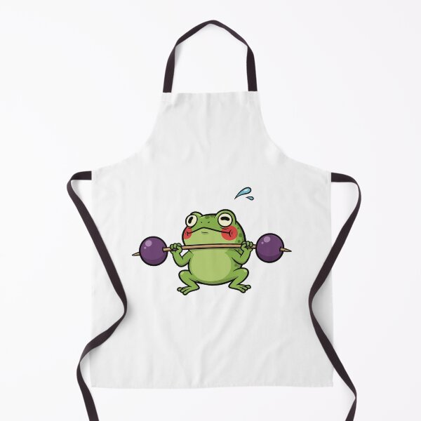 Item preview, Funny Frog Lifting Grape Barbell Gym designed and sold by mkilpt.