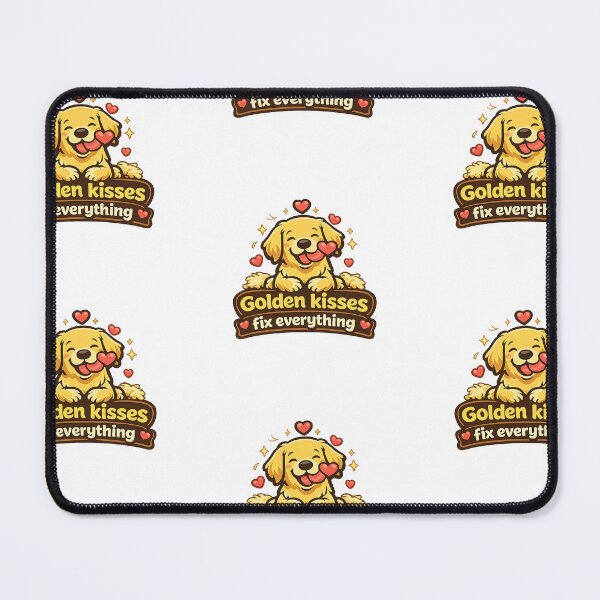 Item preview, Golden Kisses Fix Everything Golden Retriever Gift designed and sold by WildVista.