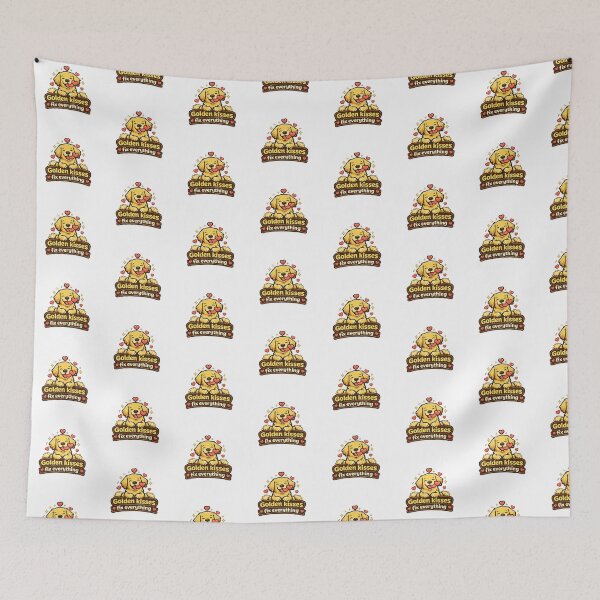 Item preview, Golden Kisses Fix Everything Golden Retriever Gift designed and sold by WildVista.