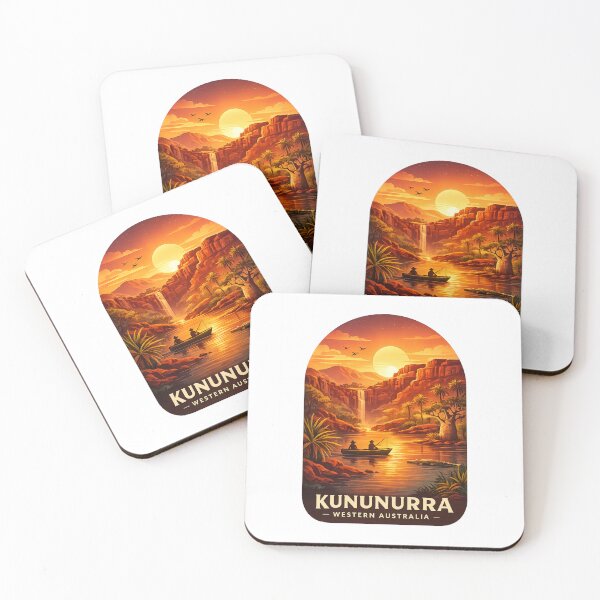 Item preview, Kununurra Western Australia Kimberley Ord River Lake Argyle Purnululu National Park Sunset designed and sold by Aryabek.