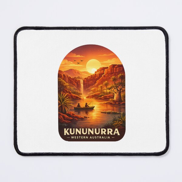 Item preview, Kununurra Western Australia Kimberley Ord River Lake Argyle Purnululu National Park Sunset designed and sold by Aryabek.