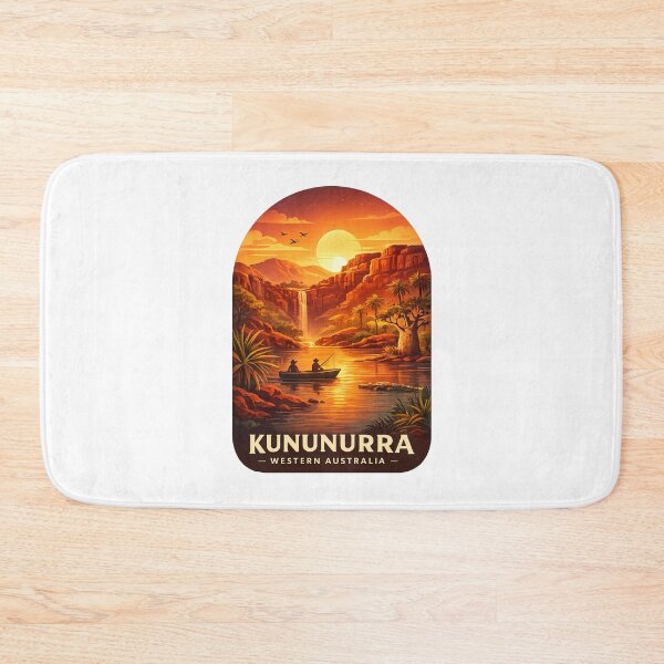 Item preview, Kununurra Western Australia Kimberley Ord River Lake Argyle Purnululu National Park Sunset designed and sold by Aryabek.