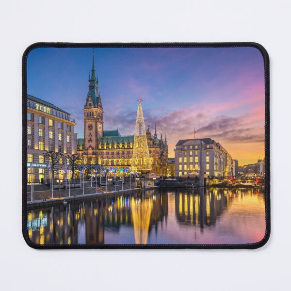 Item preview, Sunset in Hamburg, Germany designed and sold by Michael Abid.