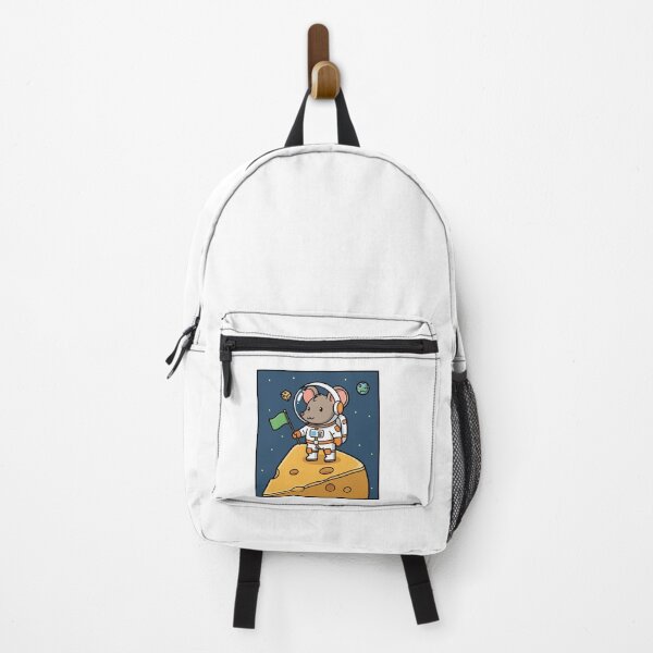 Item preview, Astronaut Mouse Landing on Cheese Moon designed and sold by mkilpt.